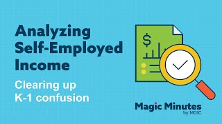 Analyzing selfemployed income Clearing up K1 confusion [upl. by Tikna]