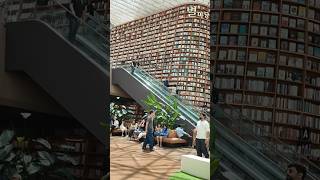 The Starfield Library is BEAUTIFUL 📚 southkorea seoul starfieldlibrary books travelshorts [upl. by Gurias]