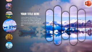 Creative Image Sliders in PowerPoint  Stunning Presentations with Morph Transition [upl. by Eneres626]