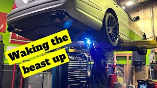 Making the E55 sound crazy [upl. by Valdis]