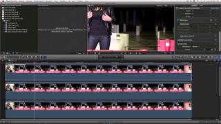 FCPX Music Video Effects blink Tutorial Cween Dans mes bras [upl. by Ecenaj]