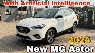 2024 में आर्टिफिशियल इंटेलीजेंस वाली गाड़ी❤️  New MG Astor ZS Sharp Pro Review  VanshCars [upl. by Aicemaj]