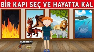 5 Beyin Yakan Kapı Bulmacası  Tek Seçim Hakkın Var [upl. by Vasya98]