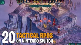 Top 20 Best Nintendo Switch TurnBased Tactical RPGs 2023 Edition [upl. by Avon]