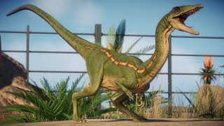 Coelophysis Sounds Jurassic World Evolution 2 [upl. by Adelice249]