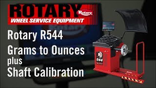 Rotary R544 Grams to Oz and Shaft Calibration Service [upl. by Imuyam]