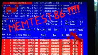 Running MemTest86 for ram stability [upl. by Cobb]