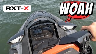 2022 SeaDoo RXTX 300 with Sound [upl. by Yelruc494]