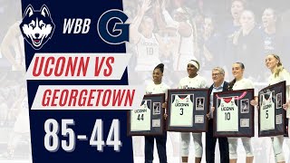 Paige Bueckers announces her return at Senior Night for UConn Womens Basketball [upl. by Ezana]