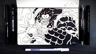 Monkey D Luffy Gear 4  ONE PIECE [upl. by Ikoek648]