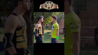 WWE India 🤩  Roman Reigns vs John Cena Dangerous Match shorts viralshorts [upl. by Latrice]