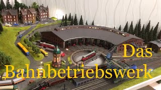 Modellbahn Spur N Der neue Anbau quotDas Bahnbetriebswerkquot [upl. by Leid]