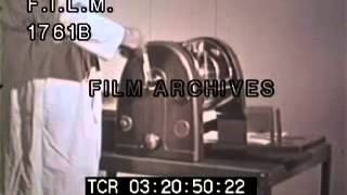 Mimeograph Machine stock footage  archival footage [upl. by Solakcin]