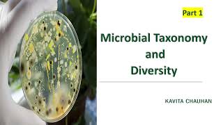 Microbial Taxonomy and Diversity  Part 1  Introduction  Three Kingdom Classification [upl. by Guillermo623]