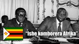 National Anthem of Zimbabwe 19801994  quotIshe Komborera Africaquot [upl. by Theona208]