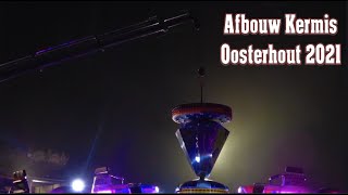 Afbouw Kermis Oosterhout 2021 [upl. by Namielus]