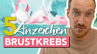 5 Anzeichen für Brustkrebs I Symptome und Beschwerden I Knoten tasten [upl. by Llesram]