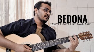 Bedona  SHUNNO  Guitar Cover by Saad Saif [upl. by Eelirak813]