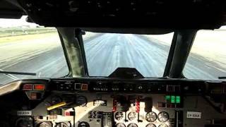 DC910 Take Off  From the Flightdeck [upl. by Noeled]