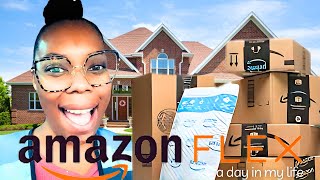 AMAZON FLEX  DRIVING FAR WITH FEWER PACKAGES [upl. by Eeluj]