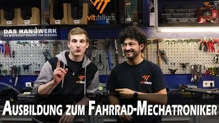 Ausbildung zum ZweiradmechatronikerFahrradtechnik  vitbikesTV 094 [upl. by Aohk]