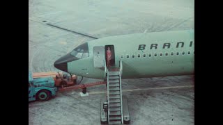 Braniff Stars Fly Braniff Off to Dallas When You Got  It Flaunt It TV Commercial 1968 [upl. by Arde296]