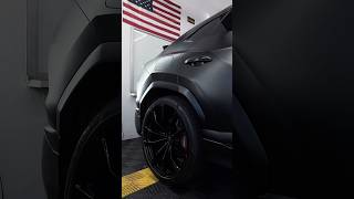 Lamborghini Urus in protective PPF 🖤 lamborghini urus ppf sportcar luxurycars [upl. by Latsyrhk]