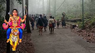 கொட்டும் பனியில் ஐயப்ப பக்தர்கள் சாமி தரிசனம்  sabarimala climate  ASMR [upl. by Goldin]