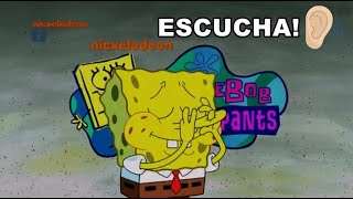 La extraña ilusión auditiva en intro de bob esponja escucha [upl. by Aisena226]