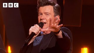 Never Gonna Give You Up  Rick Astley Rocks New Years Eve  BBC [upl. by Essilec504]