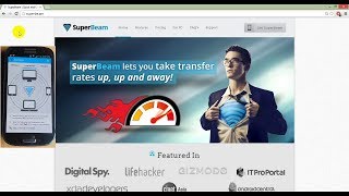 Send Files via Superbeam [upl. by Eladal]