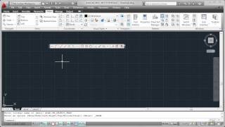 Restoring AutoCAD Menus and Toolbars [upl. by Yelnek923]