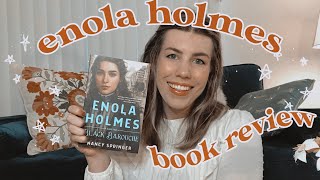 ENOLA HOLMES AND THE BLACK BAROUCHE BOOK REVIEW 🔍 [upl. by Jorin]