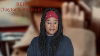 Taylor Swift  Red Taylors Version Reaction [upl. by Eerized26]