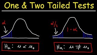 One Tailed and Two Tailed Tests Critical Values amp Significance Level  Inferential Statistics [upl. by Vijnas]