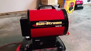 ProTemp Master Heater Sun Stream PT 70 SS 70000 BTU Radiant Kerosene Heater Review [upl. by Milton]