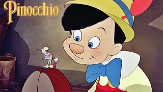 Pinocchio 1940 Disney Animation Film  Review [upl. by Shaff656]