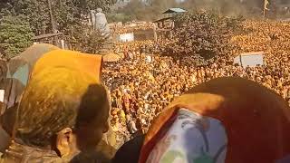 Satara Pali Khandoba Yatra  साताऱ्यात पालीच्या खंडोबा यात्रेत लोटला जनसागर [upl. by Luthanen]