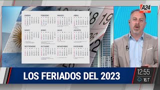 ✋ Los feriados del 2023 [upl. by Ahsilrac]