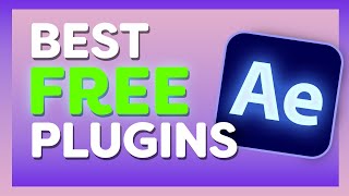 These FREE PLUGINS Will Change Your LIFE After Effects Tutorial [upl. by Boccaj]