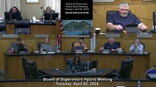 County of Lake Board of Supervisors Meeting · Tuesday 04022024 · Meeting [upl. by Buford]