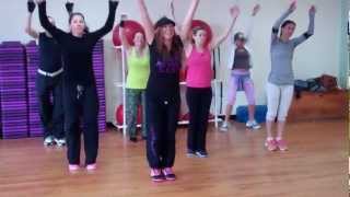 Dance FitnessBottoms Up  merengue mix Trey Songz and Nicki Minaj [upl. by Nuaj]