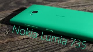 Nokia Lumia 735 Review Deutsch [upl. by Volnak330]