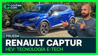 RENAULT CAPTUR ETECH es tu SUV híbrido sostenible… ¡y BARATO 💸 Prueba  Opinión  cochescom [upl. by Akimahs]