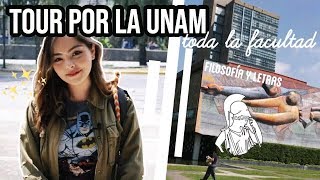 TOUR POR LA FACULTAD DE FILOSOFÍA Y LETRAS FFyL UNAM  LA SECTA DE LOS LIBROS [upl. by Oribella899]