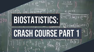 Biostatistics for Medical Students Part 1  Crash Course READ DESCRIPTION [upl. by Yauq280]