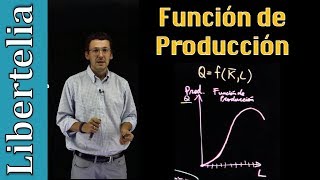 Función de producción y ley de rendimientos marginales decrecientes  Microeconomía  Libertelia [upl. by Filiano18]