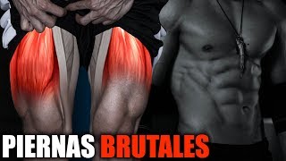 Rutina de Piernas Brutales en Casa con Mejores Ejercicios  Solo 10 Minutos [upl. by Airamak298]