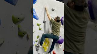 my 1st V5 project in a long time bouldering [upl. by Lolande]