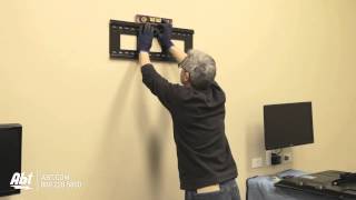 How To Wall Mount a TV LED amp LCD  Abt Electronics [upl. by Araminta]